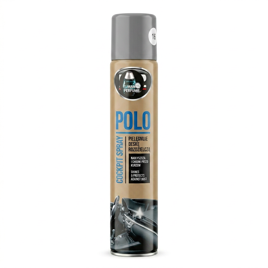 K2 Polo  Rengörare för plastdetaljer 750 ml  ''Man Perfume''